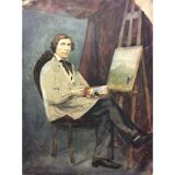Portrait of painter