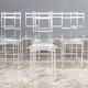 Dining Chairs by Opera Design for Ycami Italia, 1980s, Set of 6