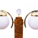 Pair of Art Deco table lamps, Poland, 1950s.