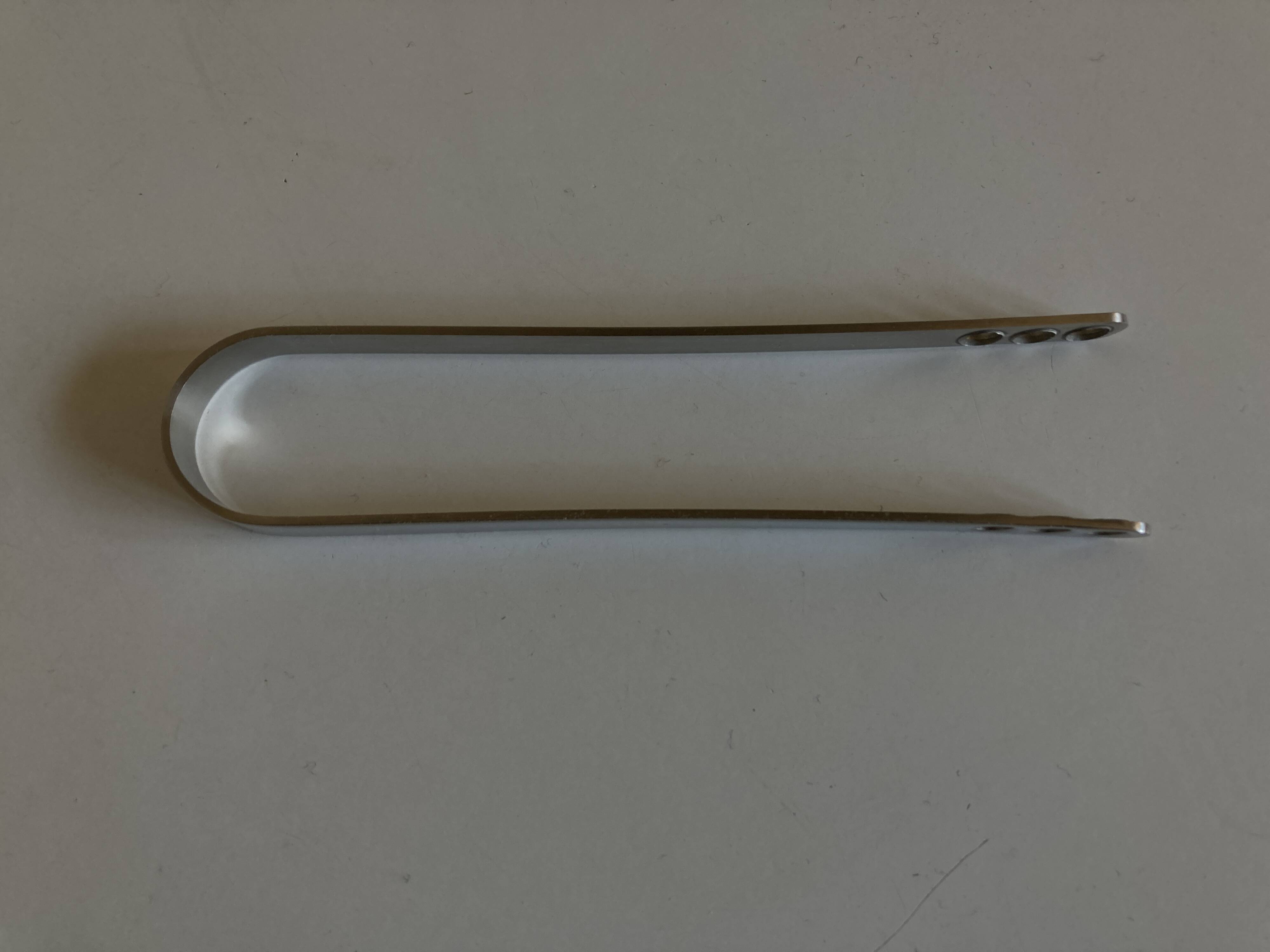 Arne Jacobsen ice tongs for Stelton 1970 space age steel