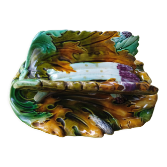 Asparagus set in majolica XIX century