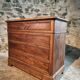 Commode ancienne française en pin, début des années 1900