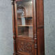 Renaissance library of solid oak hunting lodge around 1850