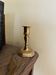 60s brass candle holder