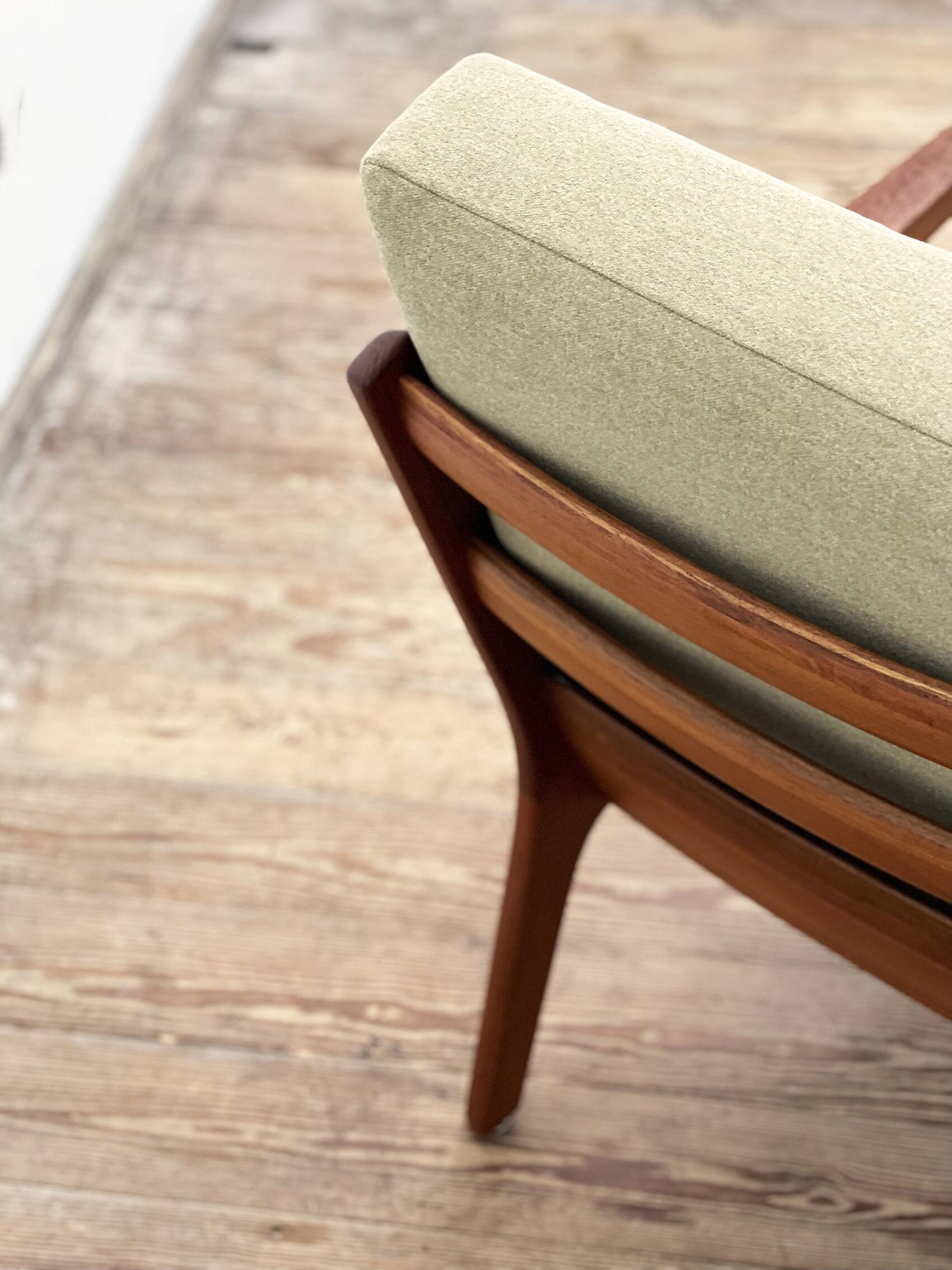 Mid Century Lounge Chair by Ole Wanscher for France & Son, Senator Series, Danish Design