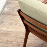 Mid Century Lounge Chair by Ole Wanscher for France & Son, Senator Series, Danish Design