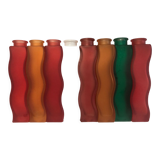 Ikea vintage set of eight Skämt vases