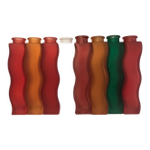 Ikea vintage set of eight Skämt vases