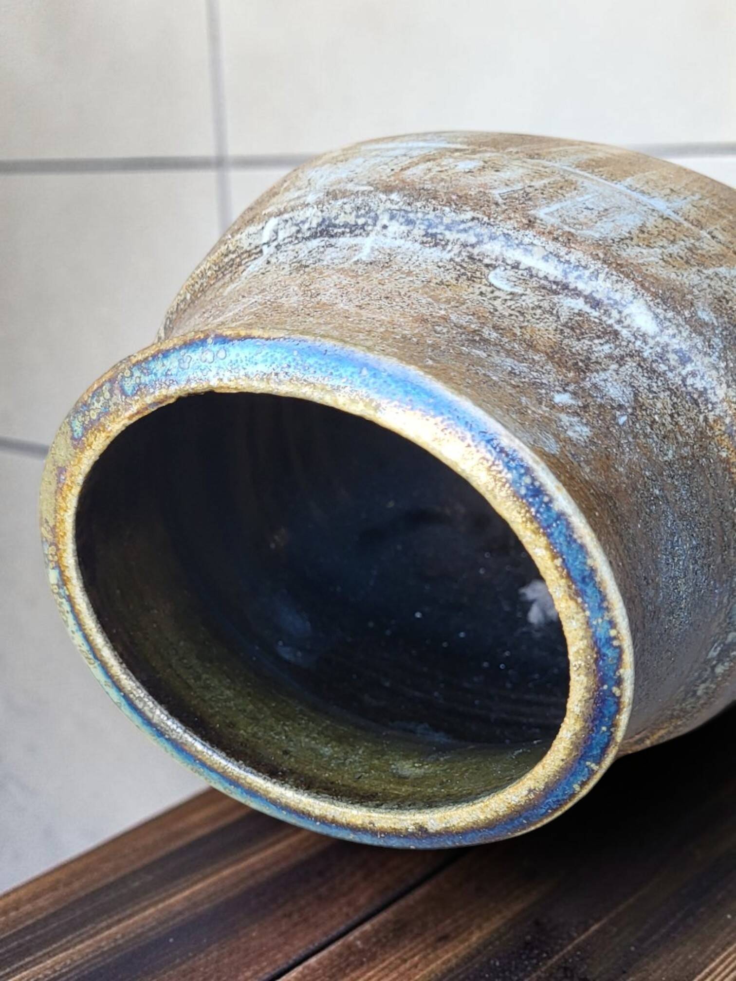 Stoneware vase Jean-Michel Doix / Puisaye