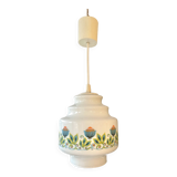 Opaline pendant light - 1960s