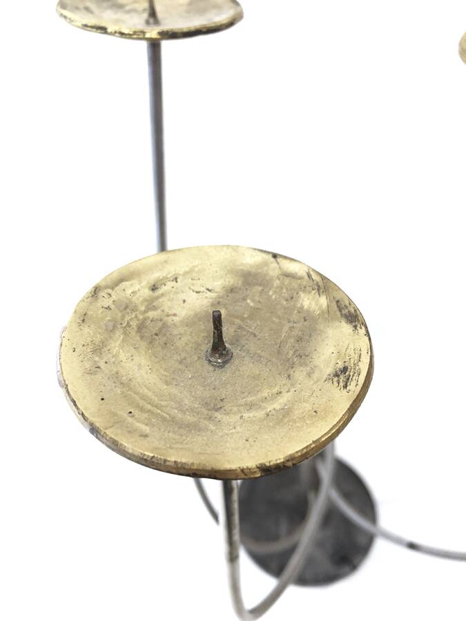 Bronze chandelier, German design, 20th century