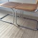 Pair of chairs Marcel Breuer Cesca B32