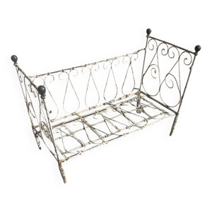 lit en fonte XIXème