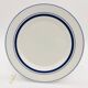 6 Dessert plates Quadrifoglio - Italy - Blue Liseré.