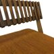 Mid-century daybed with removable backrest in oak 50's design