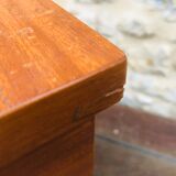 Pair of vintage bedside tables, Scandinavian style 60s