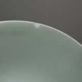 4 vintage Chinese rice bowls in celadon porcelain from the 70s-80s with reliefs of koi carp.