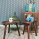Pair of tripod stools