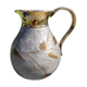 Decorative decanter in solid enamelled brass