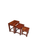 Vintage teak nesting coffee tables