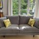 Pair of SITS Julia sofas – Dedar Silver velvet – excellent condition