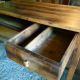 Bresse farmhouse table in walnut