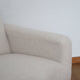 Paire de fauteuil bouclette 60's