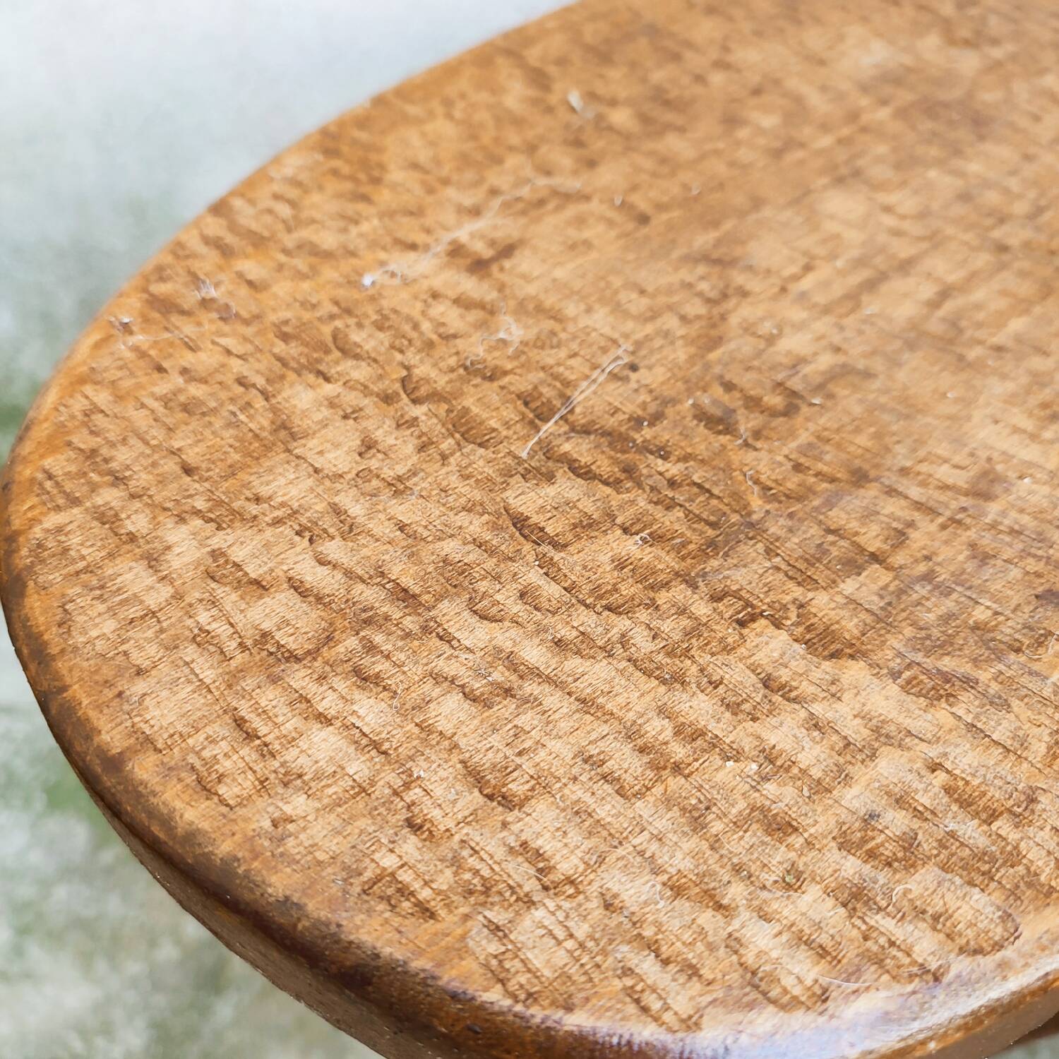 Pair of small wooden stools