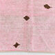 Tapis de chanvre rose poussiéreux 7x10, 212x301cm