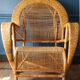 Rattan armchair in the style of Kay Fisker for R. Wengler. Danish work from the 1960s.