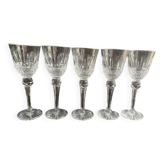 5 Water glasses – Mouth-blown and hand-cut crystal