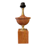 Vintage marble lamp base