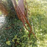 Banc de jardin du XIXe