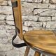 Lot de 3 tabourets de bar 1970 vintage