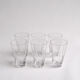 Set de 6 verres à Wiskhy par Zéphir Busine pour les Verreries de Boussu 1960s