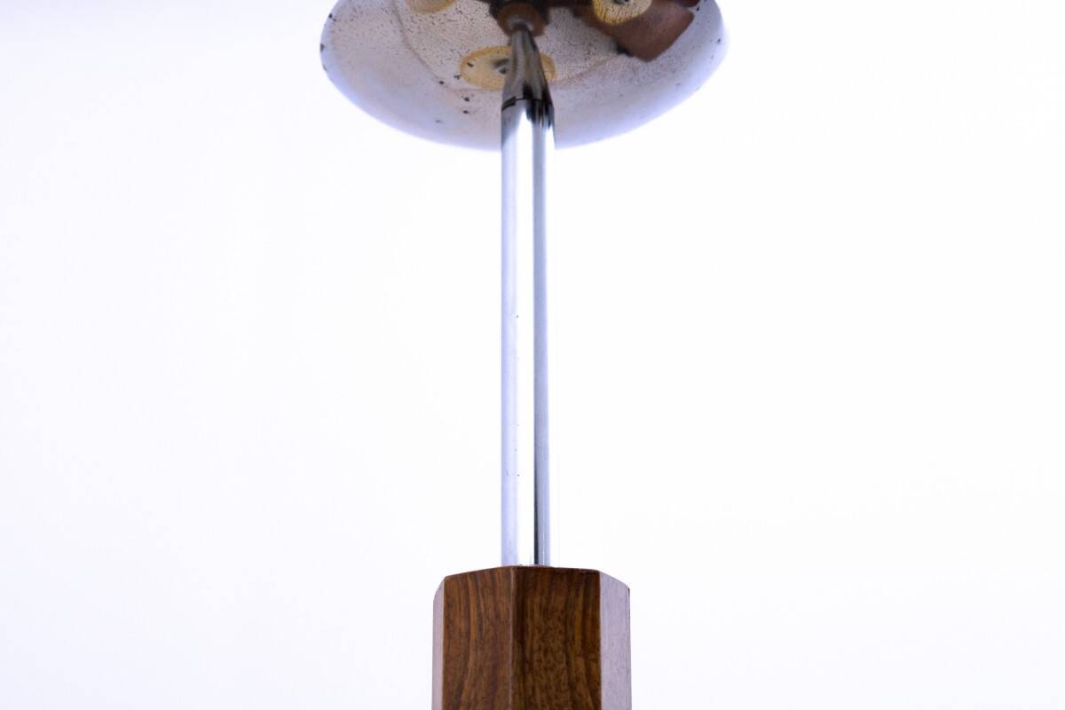 1950s Art Deco chandelier, Poland.