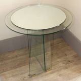Glass gueridon, 1970