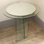 Glass gueridon, 1970