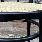 Pair of bistro café chairs 1970