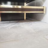 Coffee table vintage bar year 70 double tray for Roche Bobois