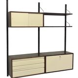 Vintage Poul Cadovius Royal System Wandsysteem Wenge