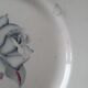 Earthenware plate