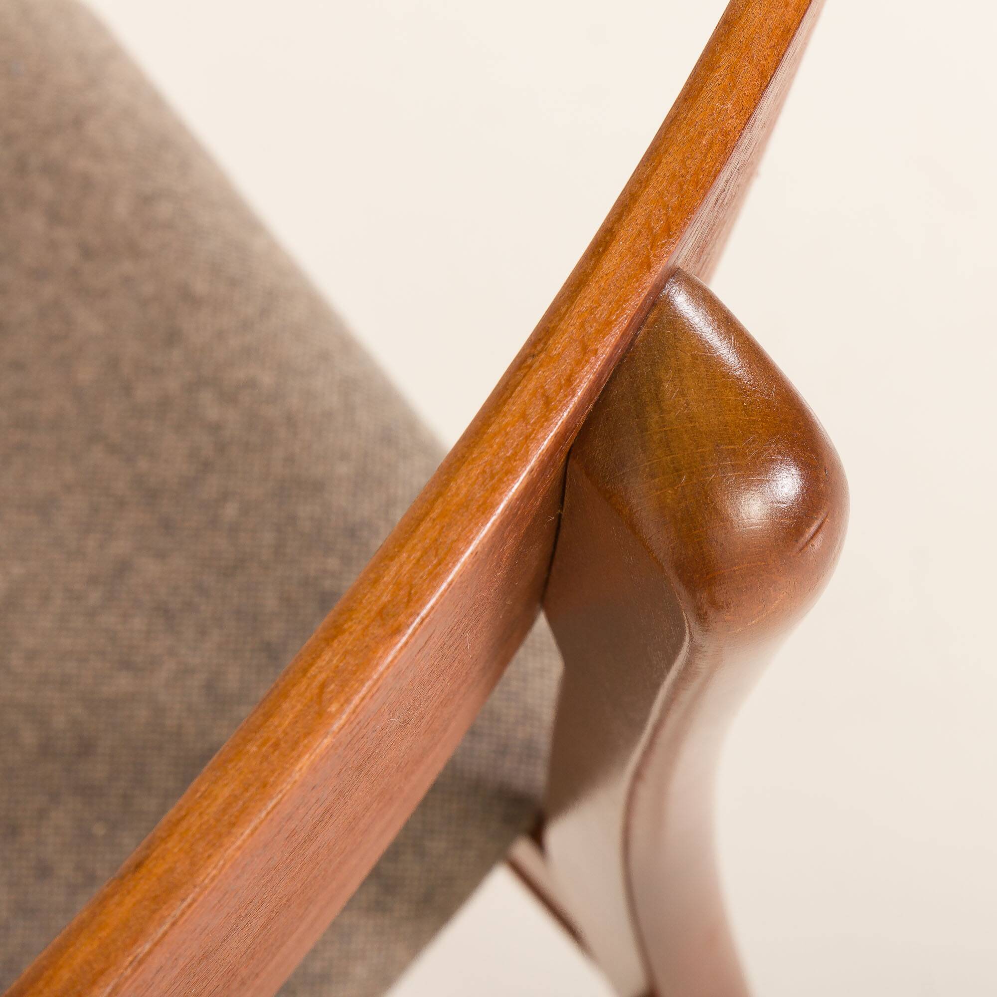 Danish mid-century teak side chair in attr. to Farstrup, Denmark, 1960s