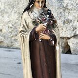 Religious statue of Saint Therese of Lisieux