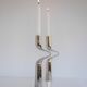 Sculptural Candleholders, 'Tango/Double' Modern Danish design by Mikaela Dörfel