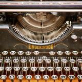 Underwood typewriter early twentieth century