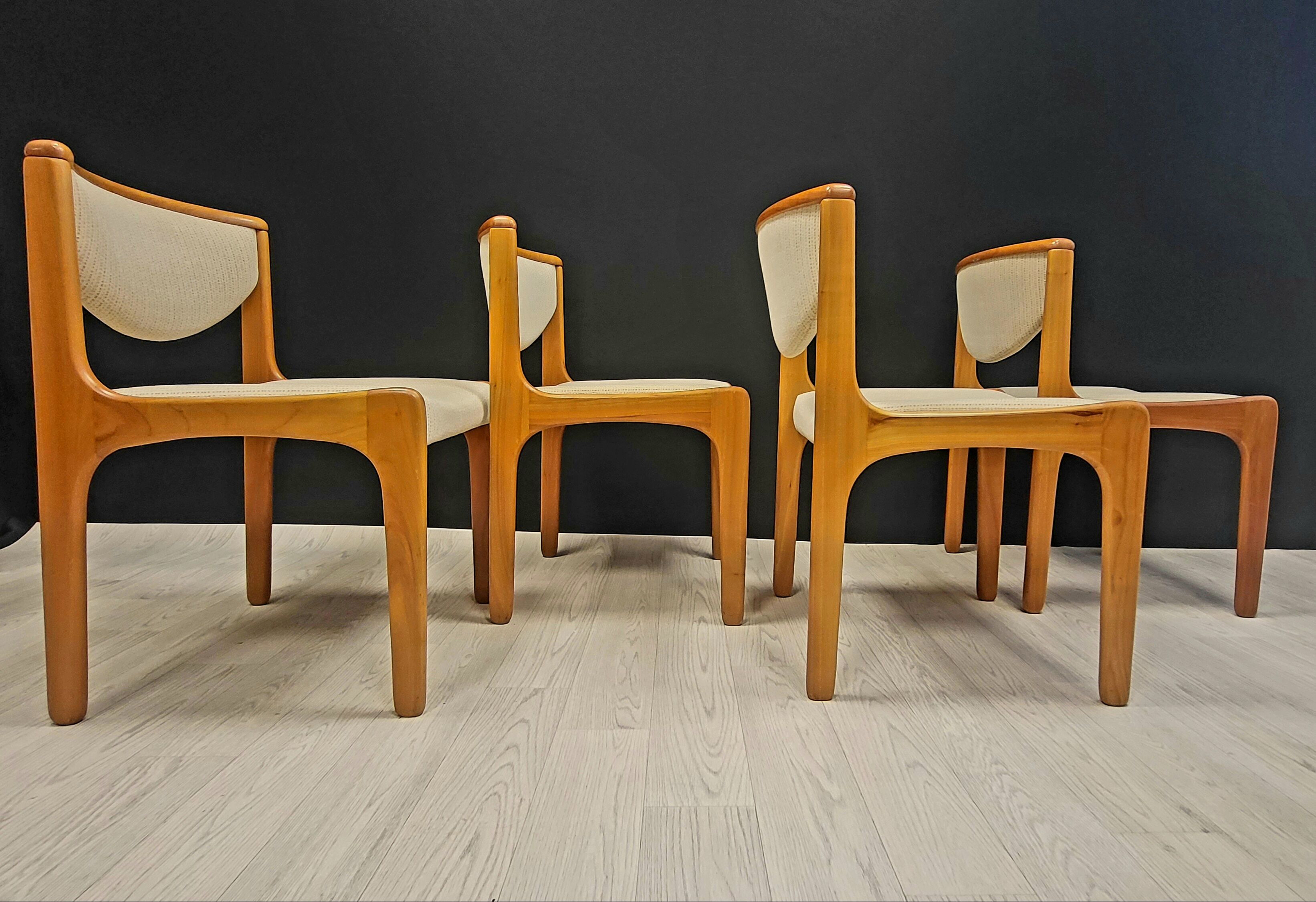 Set of four chairs