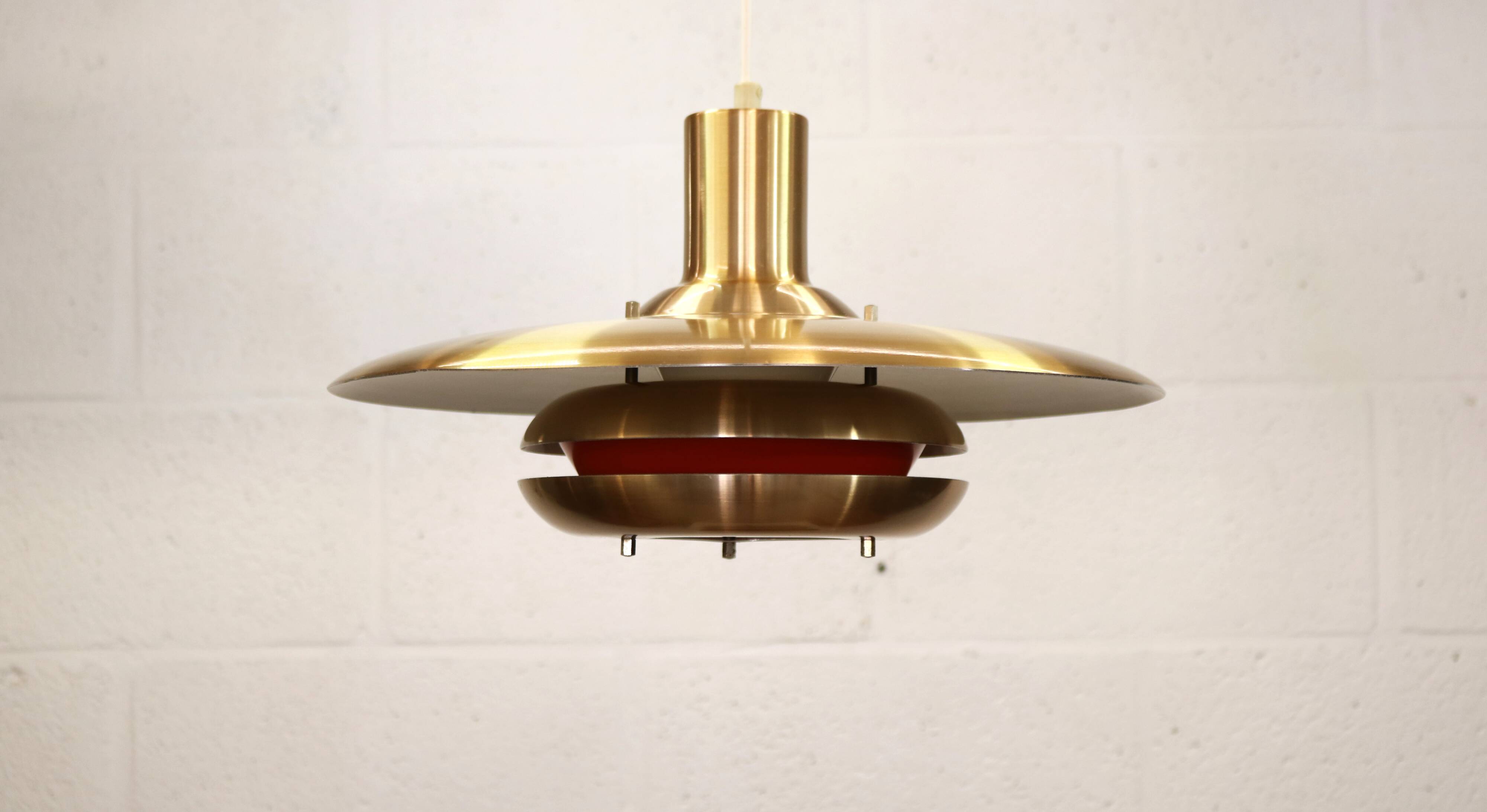 Very rare old Danish design lamp by Teknika model 405  - 60's