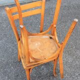 Pair of baumann bistro chairs No.56