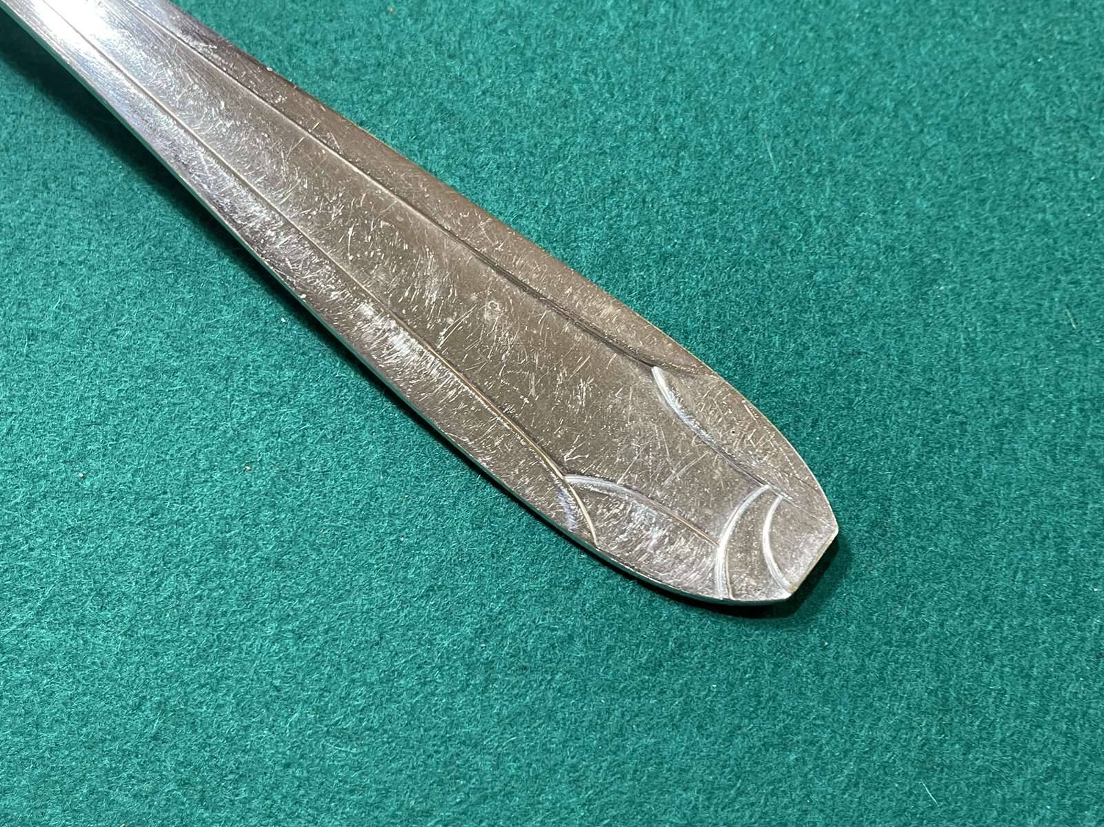 French silver-plated ladle from the 1930s.